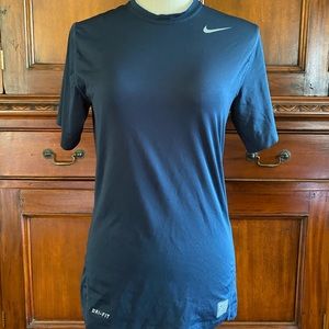 Navy blue Nike workout top